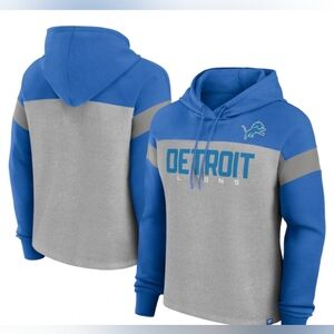 Fanatics Like New Detroit Lions Sweatshirt Hoodie Bold Play Call Women's XS Nfl